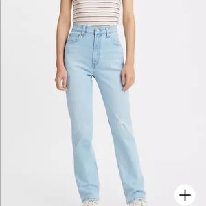 Levi’s slim straight jeans